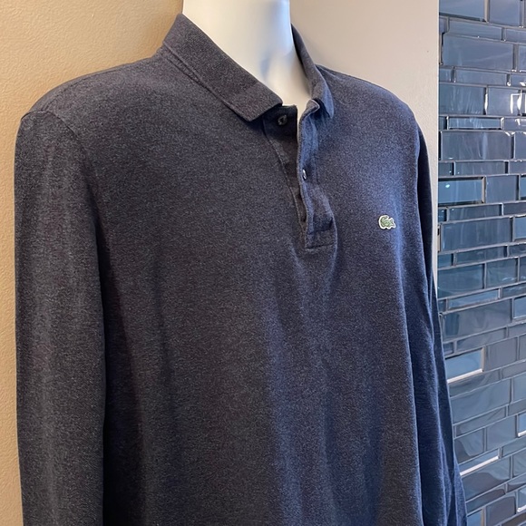 Lacoste Other - LACOSTE Long Sleeve Polo. Size Large